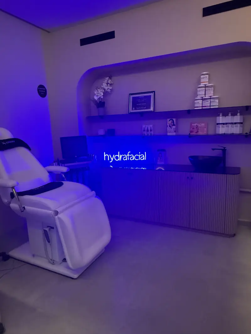 Salle Hydrafacial du cabinet